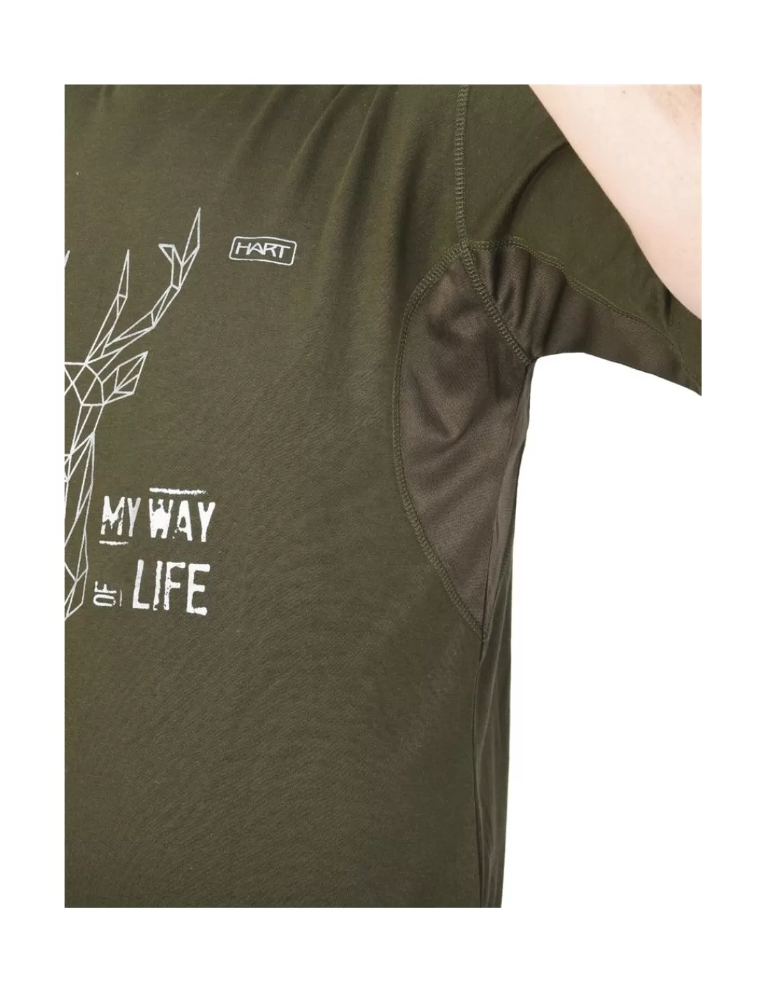 HART HUNTING Hart Branded Deer T-Shirt | Herren Hemden Und Tshirts