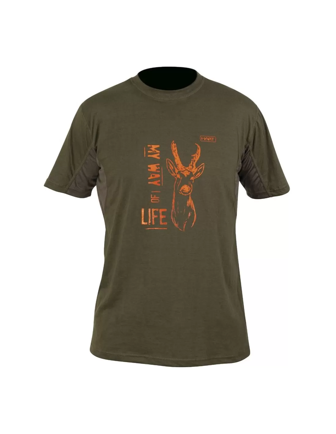 HART HUNTING Hart Branded Roe Deer T-Shirt | Herren Hemden Und Tshirts