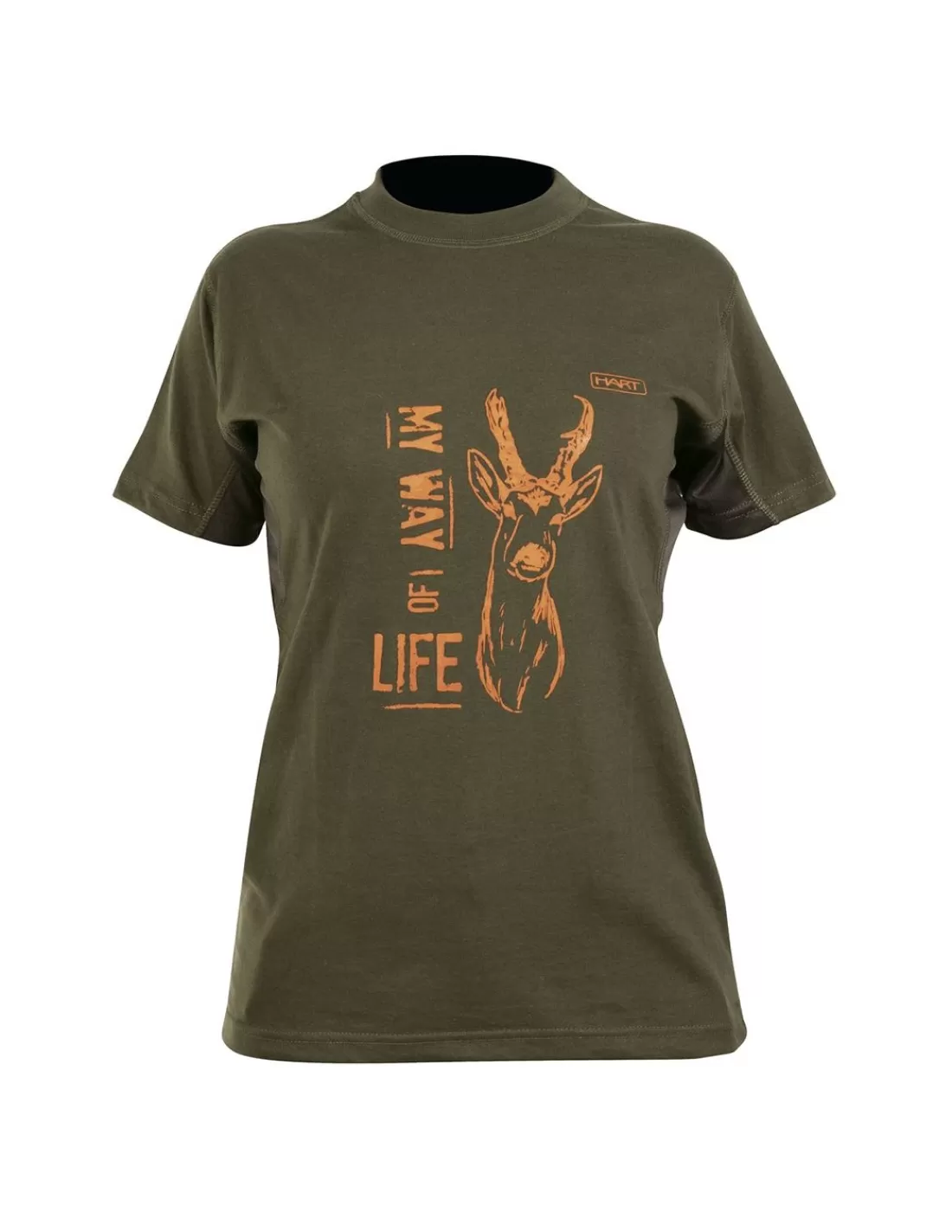 HART HUNTING Hart Branded Roe Deer T-Shirt Damen | Damen Hemden Und Tshirts